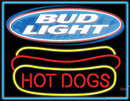 Bud Light Hotdogs Neon Sign 