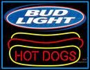 Bud Light Hotdogs Neon Sign 