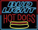 Bud Light Hotdogs Neon Sign 