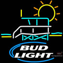 Bud Light Lifeguard Stand Neon Beer Sign