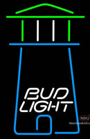 Bud Light Lighthouse Art Neon Sign