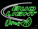 Bud Light Lime Beer Neon Bar Sign