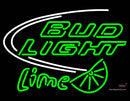 Bud Light Lime Beer Neon Bar Sign