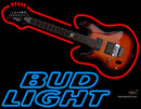 Bud Light Neon Guitar Neon Sign  