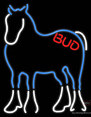 Bud With Horse Neon Sign