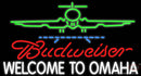 Budweiser Welcome To Ohama Neon Sign