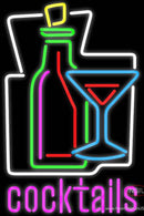 Cocktails Neon Sign