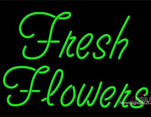 Fresh Flowers Neon Sign