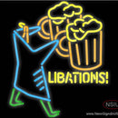 Libations Neon Sign