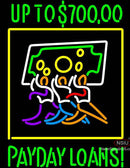 Payday Loans Neon Sign