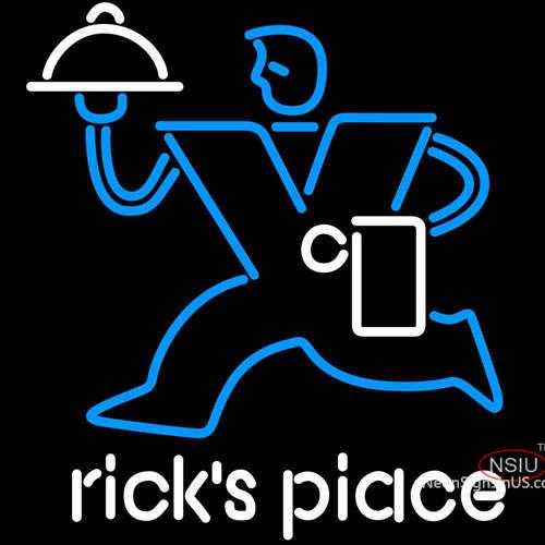 Rick's Peace Neon Sign x