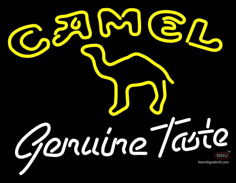 Camel Genuine Taste Neon Sign