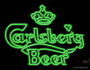 Carlsberg Neon Beer Sign