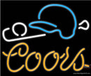 Coors Baseball Neon Beer Sign x