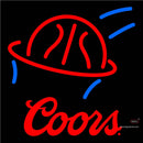 Coors Basketball Neon Beer Sign  x