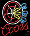 Coors Darts Neon Sign