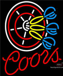 Coors Darts Neon Sign