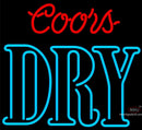 Coors Dry Neon Beer Sign x