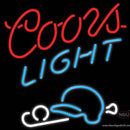 Coors Light Baseball Neon Beer Sign x
