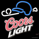 Coors Light Baseball Neon Sign  x