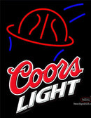 Coors Light Basketball Neon Beer Sign 