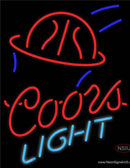 Coors Light Basketball Neon Beer Sign