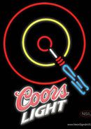 Coors Light Darts Neon Sign  