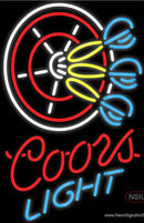 Coors Light Darts Neon Sign
