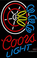Coors Light Darts Neon Sign