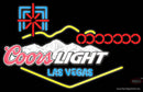 Coors Light Las Vegas Neon Sign 