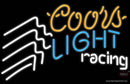 Coors Light Racing Neon Beer Sign