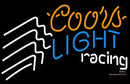 Coors Light Racing Neon Beer Sign
