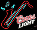 Coors Light Saxophone Neon Sign  