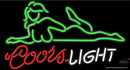 Coors Light Sexy Girl Neon Beer Sign