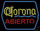 Corona Abierto Neon Sign