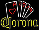 Corona Poker Series Neon Sign