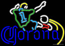 Corona Soccer Neon Beer Sign