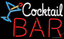 Custom Bar With Cocktail Neon Sign 