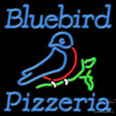 Custom Bluebird Pizzeria Neon Sign 