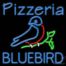 Custom Bluebird Pizzeria Neon Sign 