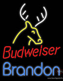 Custom Brandon Budweiser Logo Neon Sign 