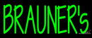 Custom Brauners Logo Neon Sign 
