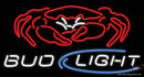 Custom Bud Light Crab Neon Sign 