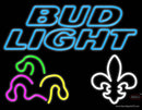 Custom Bud Light Mardi Gras Neon Sign 