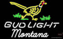 Bud Light Nebraska Montana Neon Sign 
