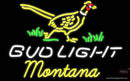 Bud Light Nebraska Montana Neon Sign 