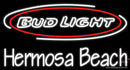 Custom Bud Light Hermosa Beach Neon Sign 