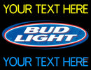 Custom Bud light Neon Beer Sign 
