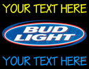 Custom Bud light Neon Beer Sign 