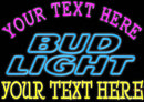 Custom Bud light Neon Beer Sign 